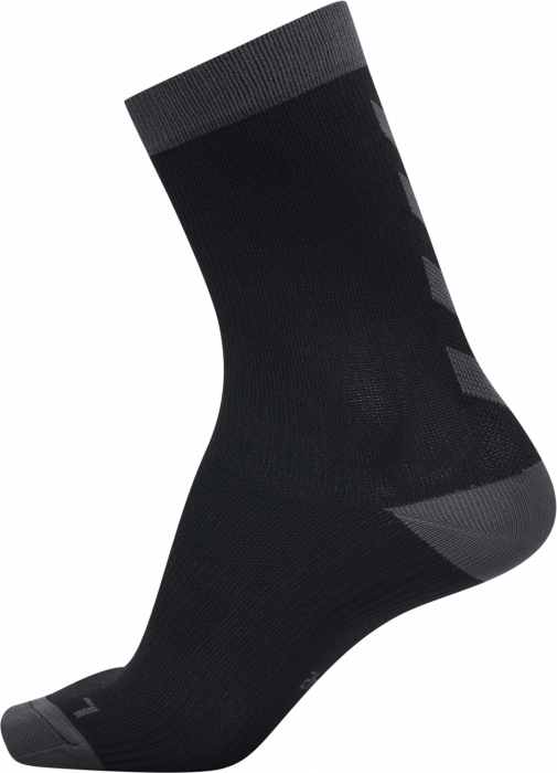 Hummel - Performance Socks 2-Pack - Black & asphalt