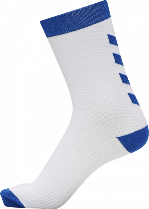 Hummel - Performance Socks 2-Pack - White & true blue
