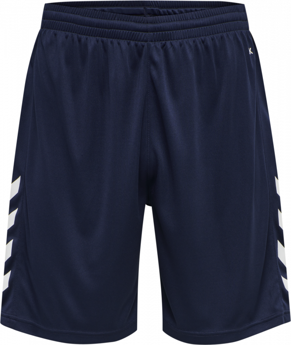 Hummel - Core Xk Poly Shorts - Marine & weiß
