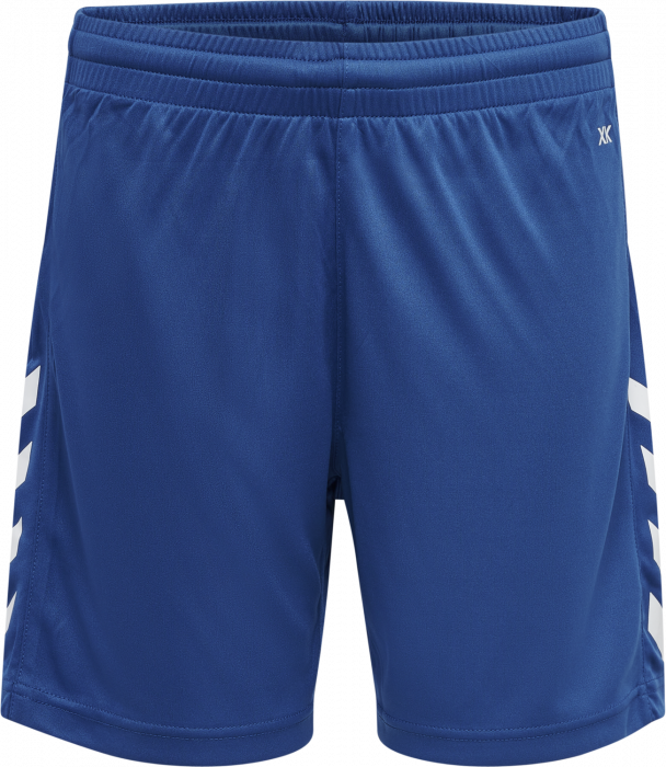 Hummel - Core Xk Shorts Jr - True Blue & hvid