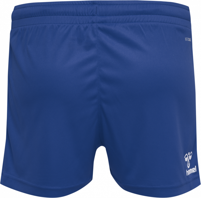 Hummel - Core Xk Poly Shorts Women - True Blue & blanco