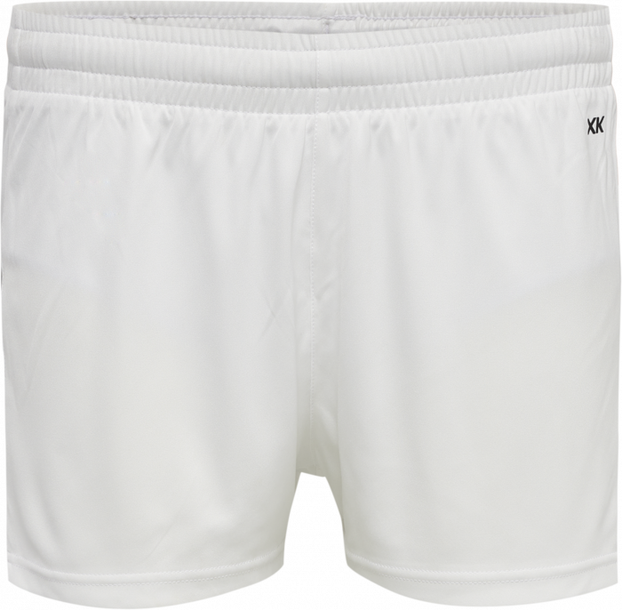 Hummel - Core Xk Poly Shorts Women - Weiß & schwarz