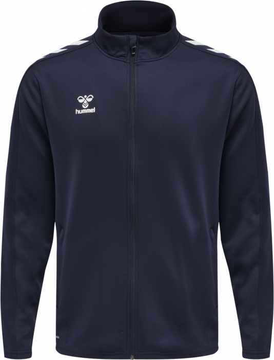 Hummel - Core Xk Poly Sweatshirt - Marine & weiß