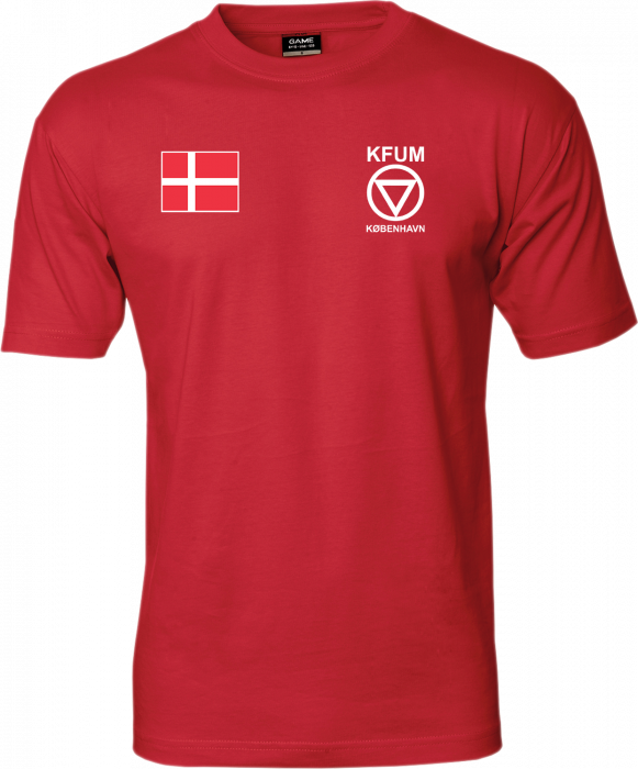 ID - Kfum Denmark Shirt - Czerwony
