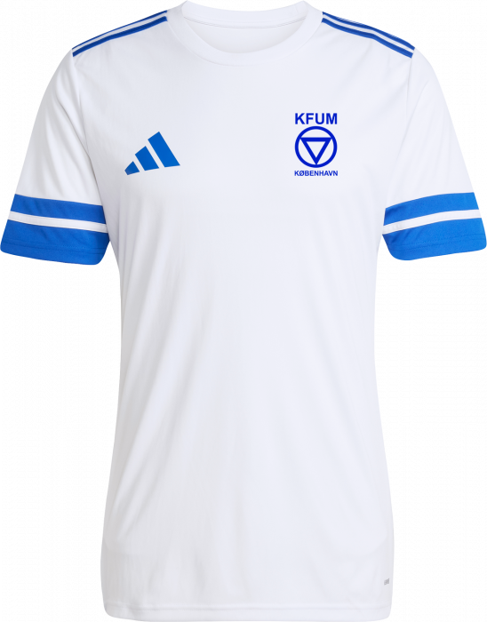 Adidas - Kfum Home Jersey - Biały & t royal blue