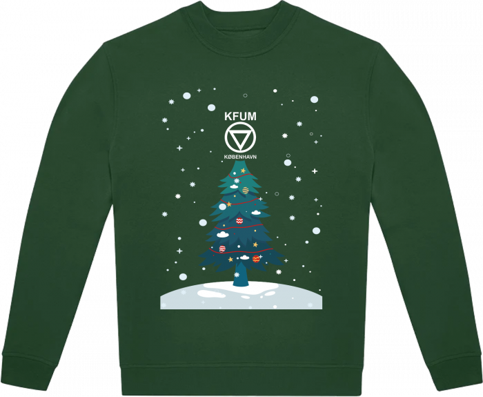 B&C - Kfum Christmas Jumper Adults - Bottle Green