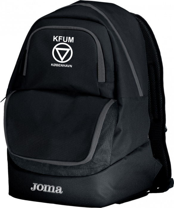 Joma - Kfum Backpack - Svart & vit
