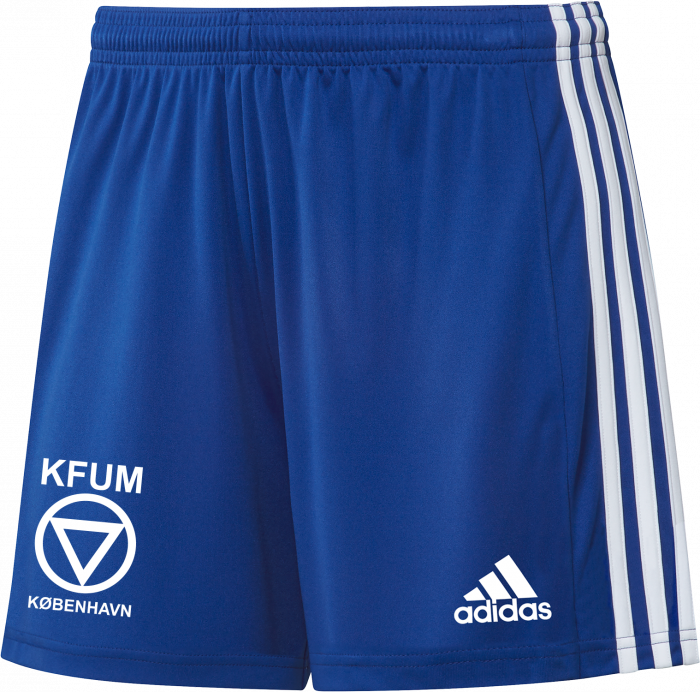 Adidas - Kfum Game Shorts Women - Blu reale & bianco