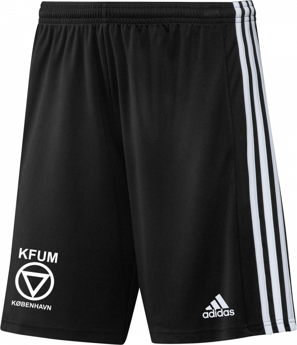 Adidas - Kfum Game Shorts - Zwart & wit