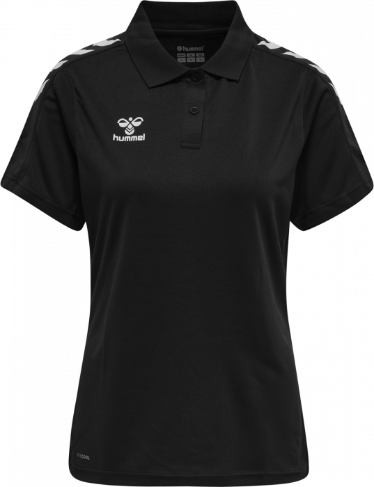 Hummel - Core Xk Polo Women - Black & white