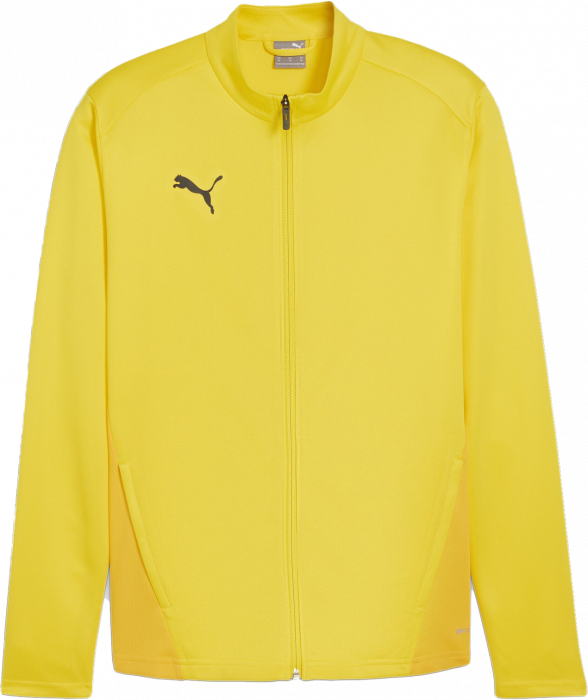 Puma - Teamgoal Training Jacket W. Zip - Żółty & biały