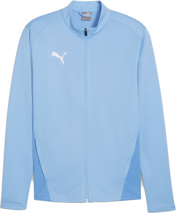 Puma - Teamgoal Training Jacket W. Zip - Bleu clair & blanc