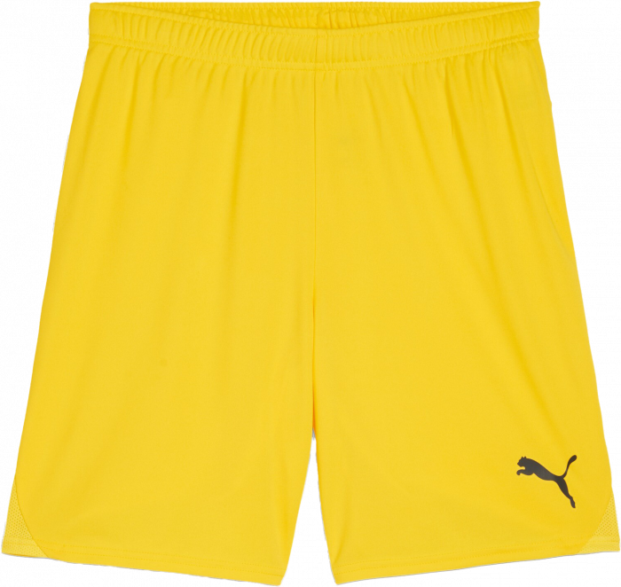 Puma - Teamgoal Shorts Jr - Yellow & black