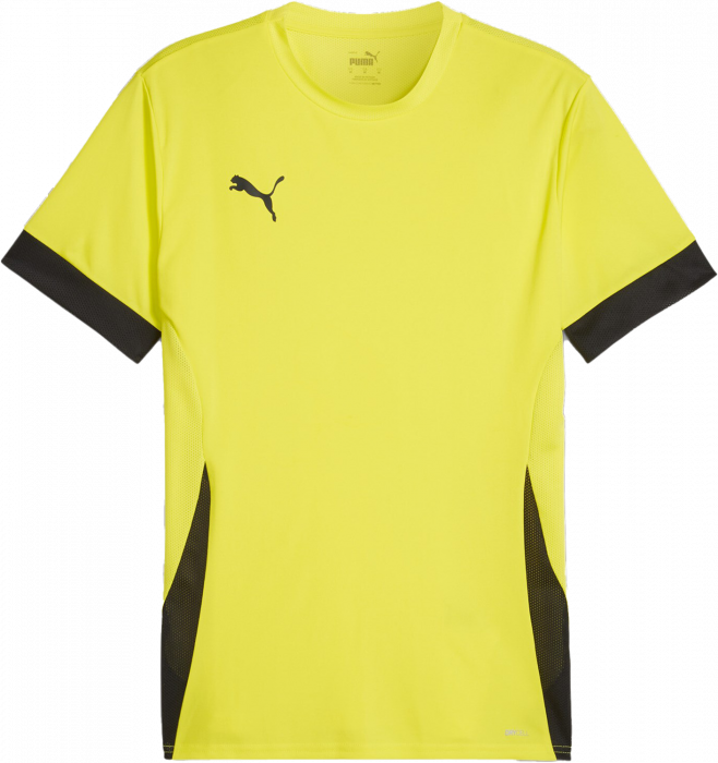 Puma - Teamgoal Matchday Jersey - Fluro Yellow Pes & schwarz