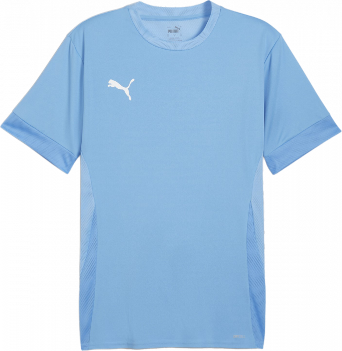 Puma - Teamgoal Matchday T-Shirt - Lys blå & hvid
