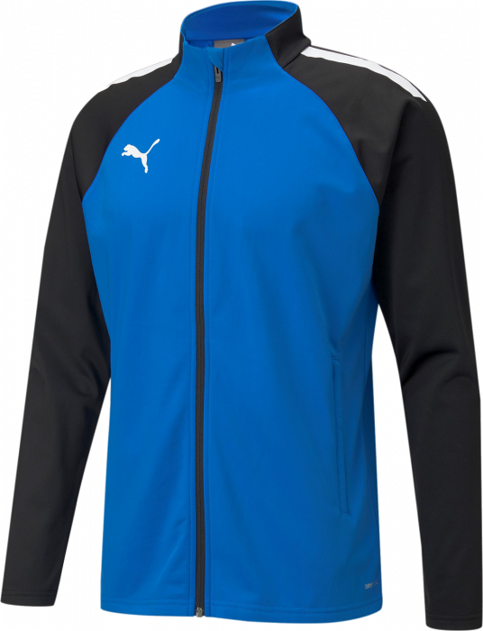 Puma - Teamliga Training Jacket Jr - Blå & svart