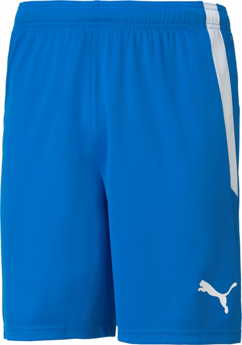 Puma - Teamliga Shorts Jr - Bleu