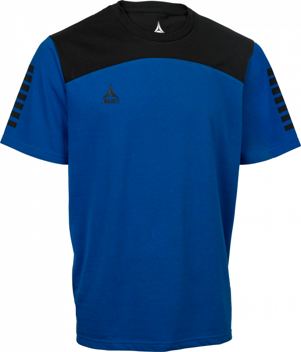 Select - Oxford T-Shirt - Dark Blue & schwarz